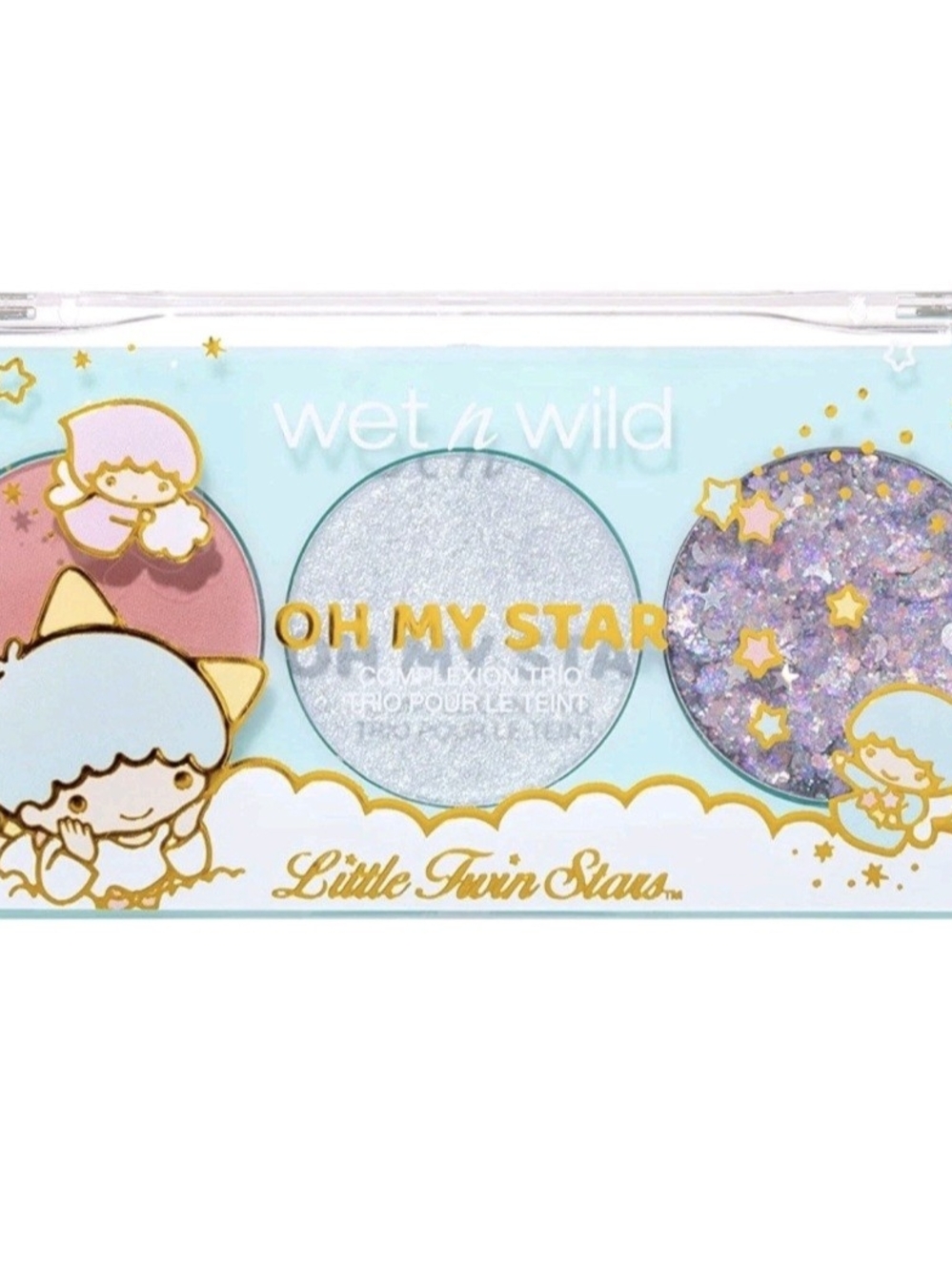 Sanrio Little Twin Stars "Oh My Stars" Complexion Trio Set Wet 'N Wild